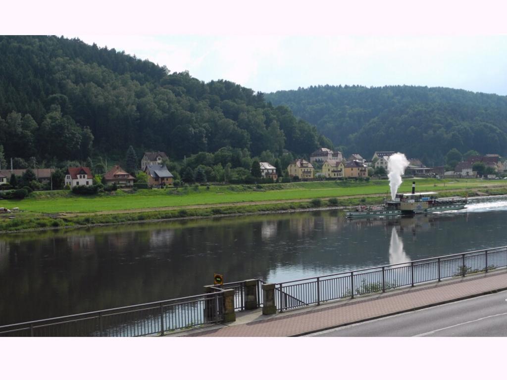 Pension Schwarz Bad Schandau Exterior foto