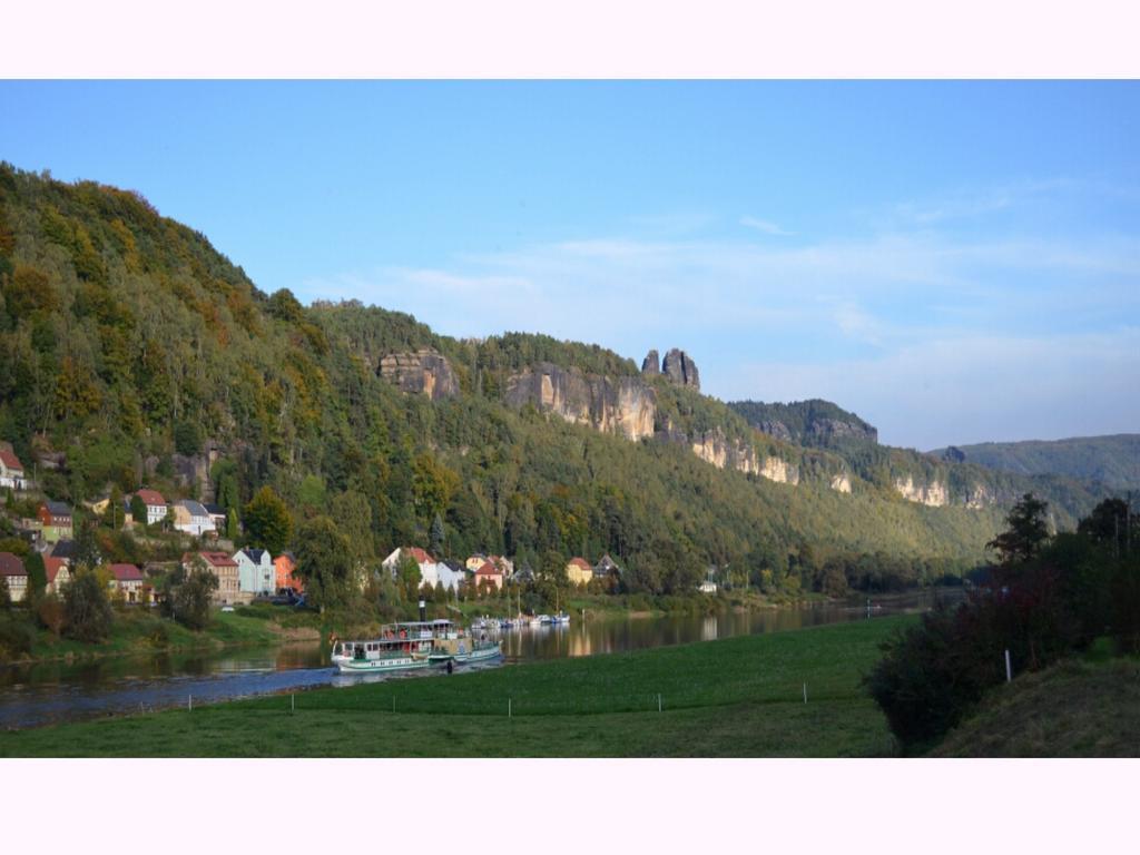 Pension Schwarz Bad Schandau Exterior foto